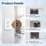 togalonn 22 cu.in 1 gang new work eletrical box product details