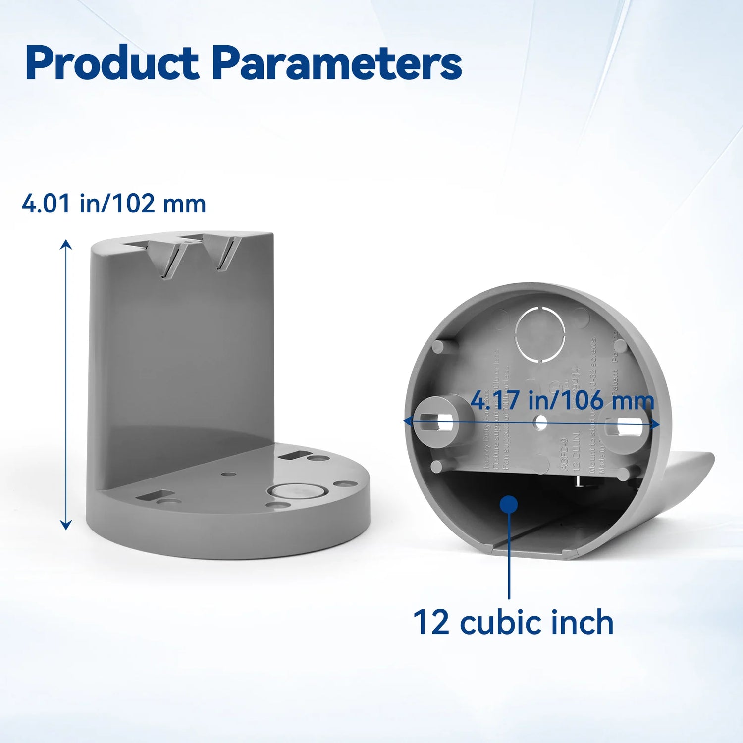 togalonn pvc ceiling fan box product parameters