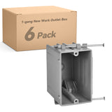 Togalonn™ 1 Gang New Work Electrical Box, 22 cu.in